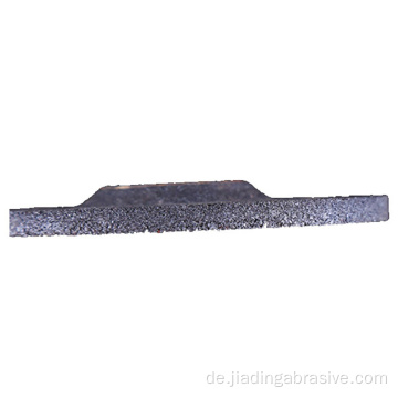 schwarze Aluminiumoxid-Flachschleifscheiben Schleifmittel 115mm 1,6mm